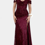 LITHUA Bordo / S Andrea | Undinė suknelė