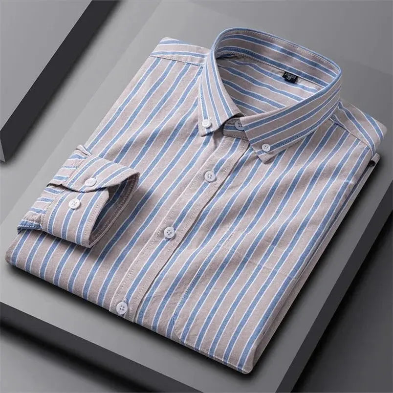 LITHUA Chaki / 4XL Joris™ | Oksfordo marškiniai