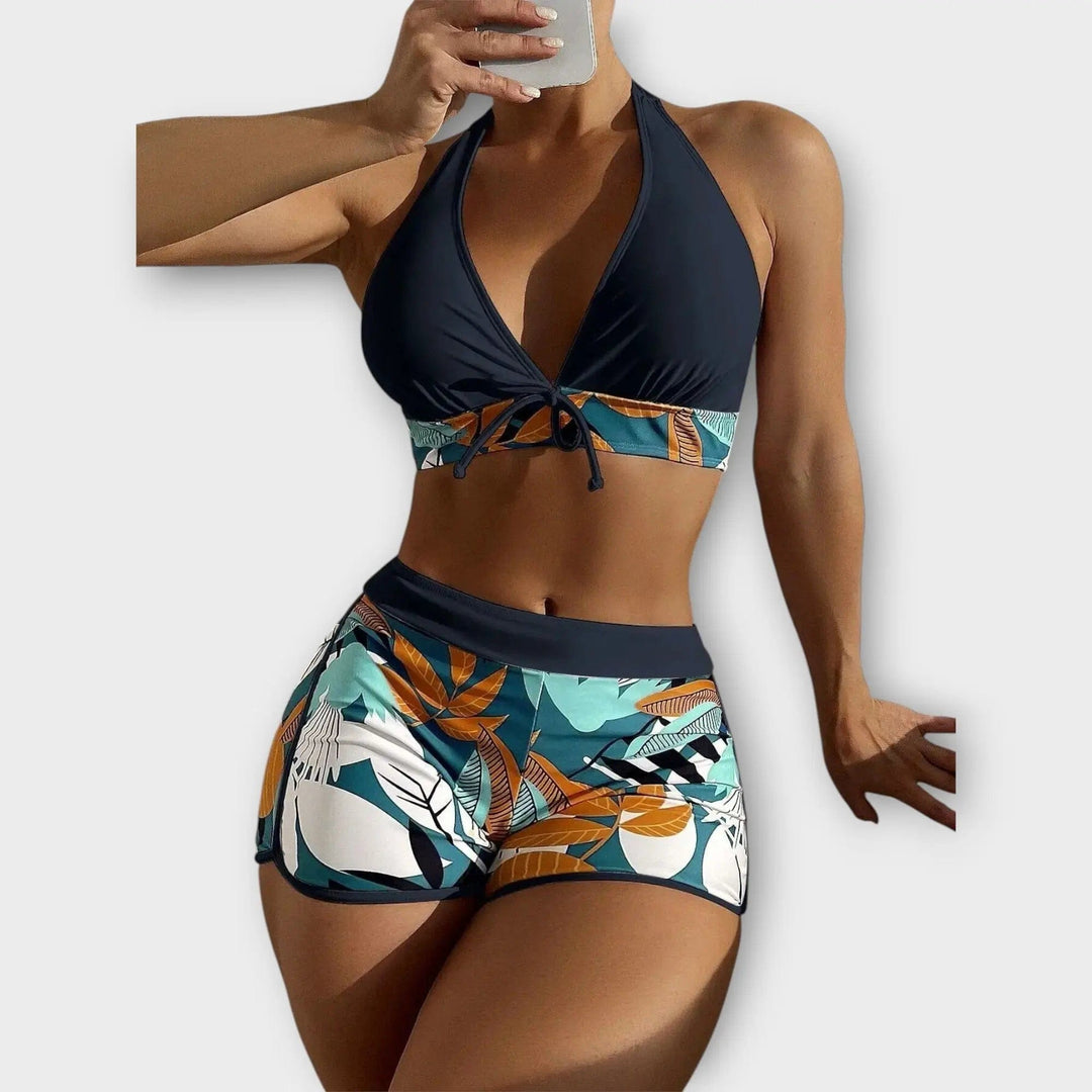 LITHUA Juoda / S Lene | Aukštos Talijos Bikini