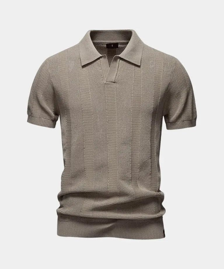 LITHUA Kaki / S Mikael™ | Smėlio spalvos Ancien polo