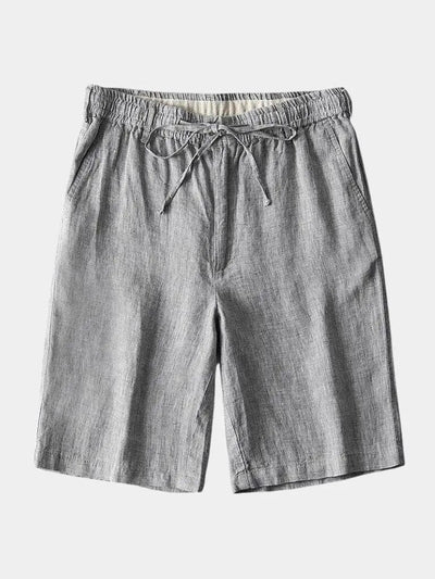 Mikkel™ | Pilki Lino Šortai Mariner