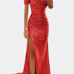 LITHUA Raudona / S Andrea | Undinė suknelė