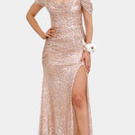 LITHUA Šampanas / S Andrea | Undinė suknelė