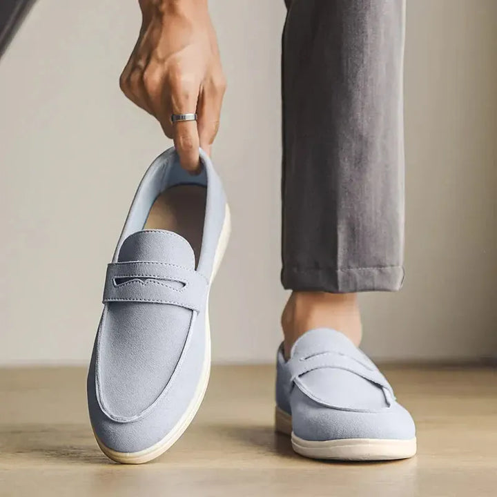 LITHUA Sant-Antonio Suede Loafers