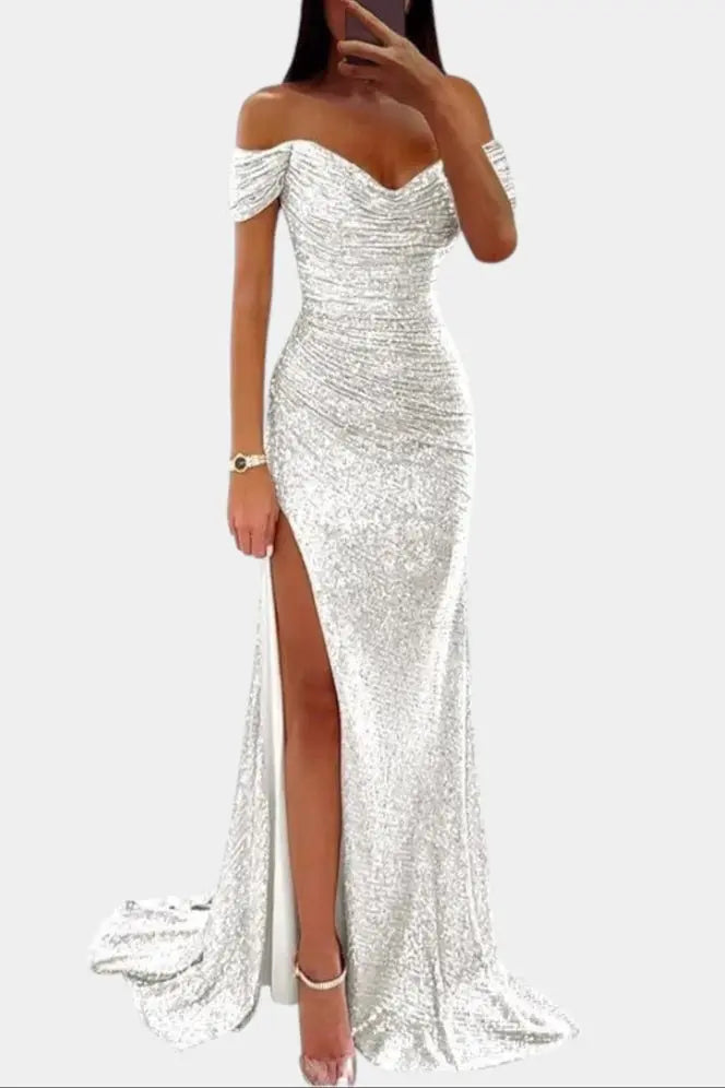 LITHUA Sidabrinė / S Andrea | Undinė suknelė