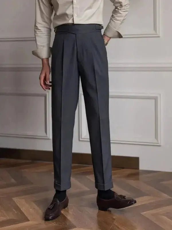LITHUA Tamsiai pilka / 29 Kasper™ | Vintage Britiškos Kelnės