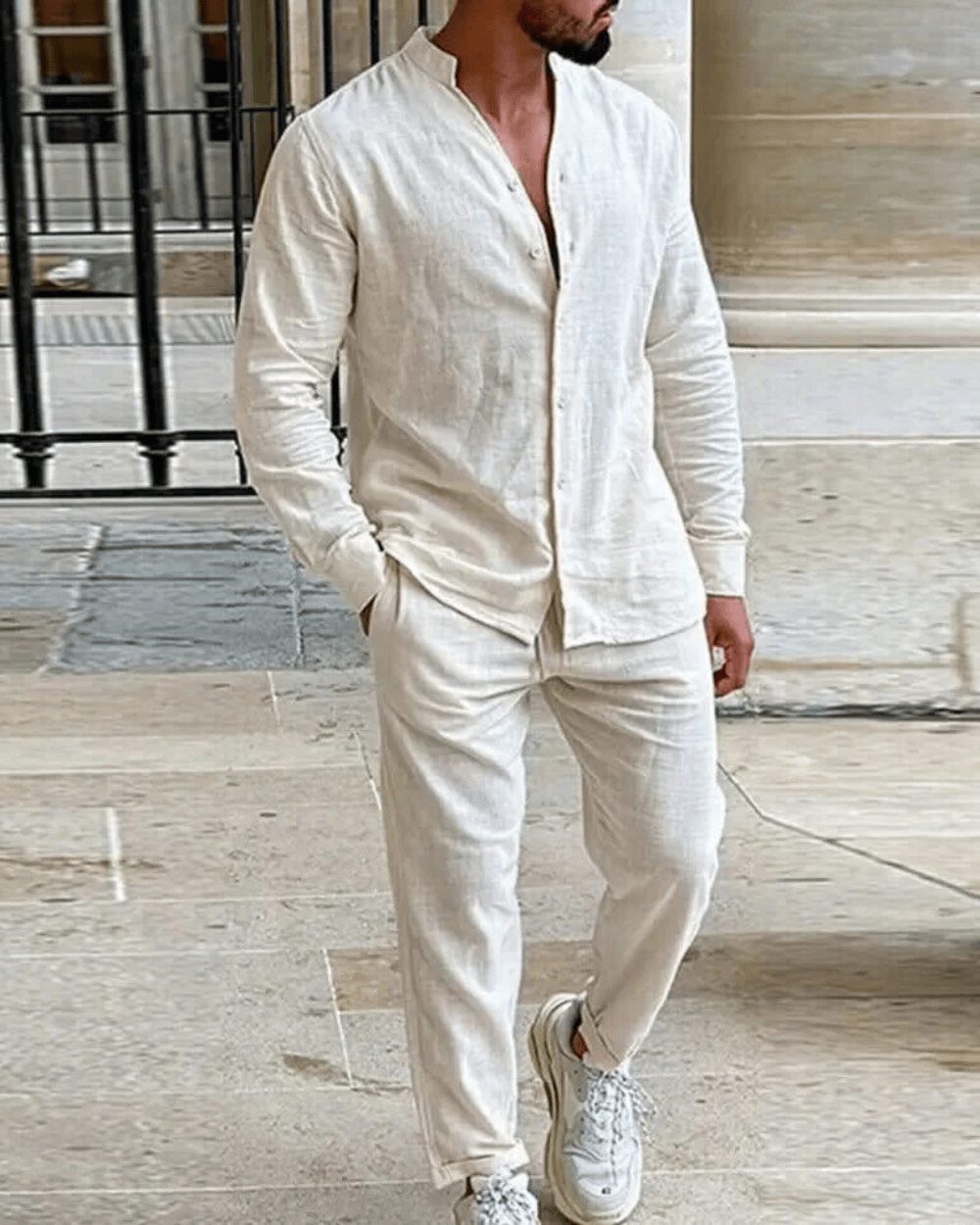 Velira Apparel & Accessories > Clothing > Suits Keiptauno Lino Komplektas