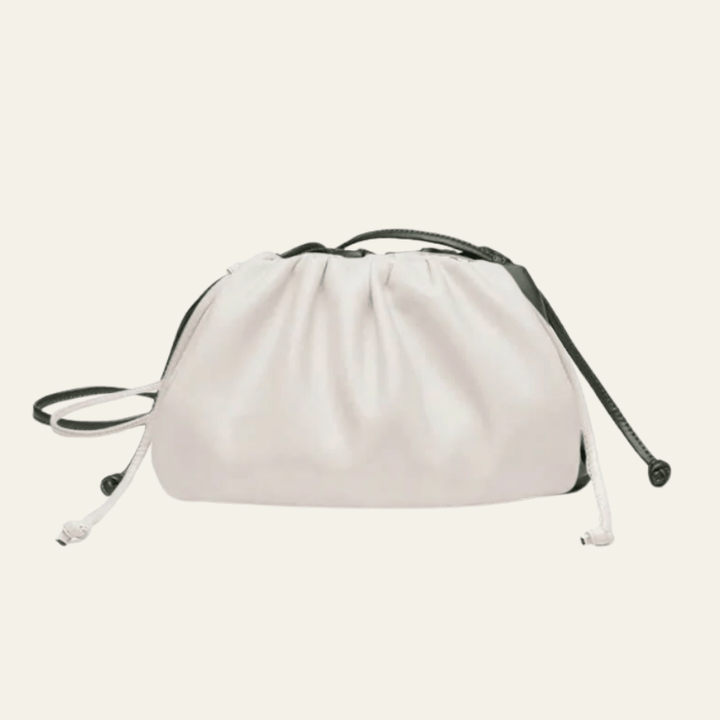 Velira Bags Balta Vienos Drawstring Pouch Krepšys