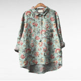 Velira blouse Raštas 2 / S 55-65KG Mireva - Elegantiška Vintage Bluzonė