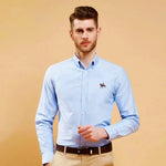 Velira Camisa Masculina Cavalins Manga Longa Vyriška ilgaamžė marškiniai Cavalins