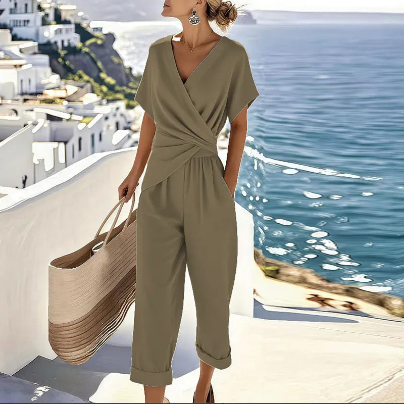 Velira Chaki / S Colleen™ | Elegantiškas Dviejų Dalių Komplektas