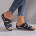Velira Closing Under 59.99 Mėlyna / 4 (EU35) Emma - Ortopediniai sandalai