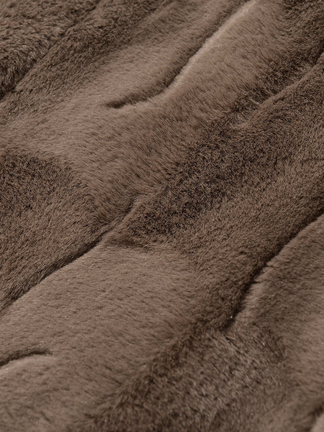 Velira Coats & Jackets Dirbtinio kailio švarkas su notch apykakle