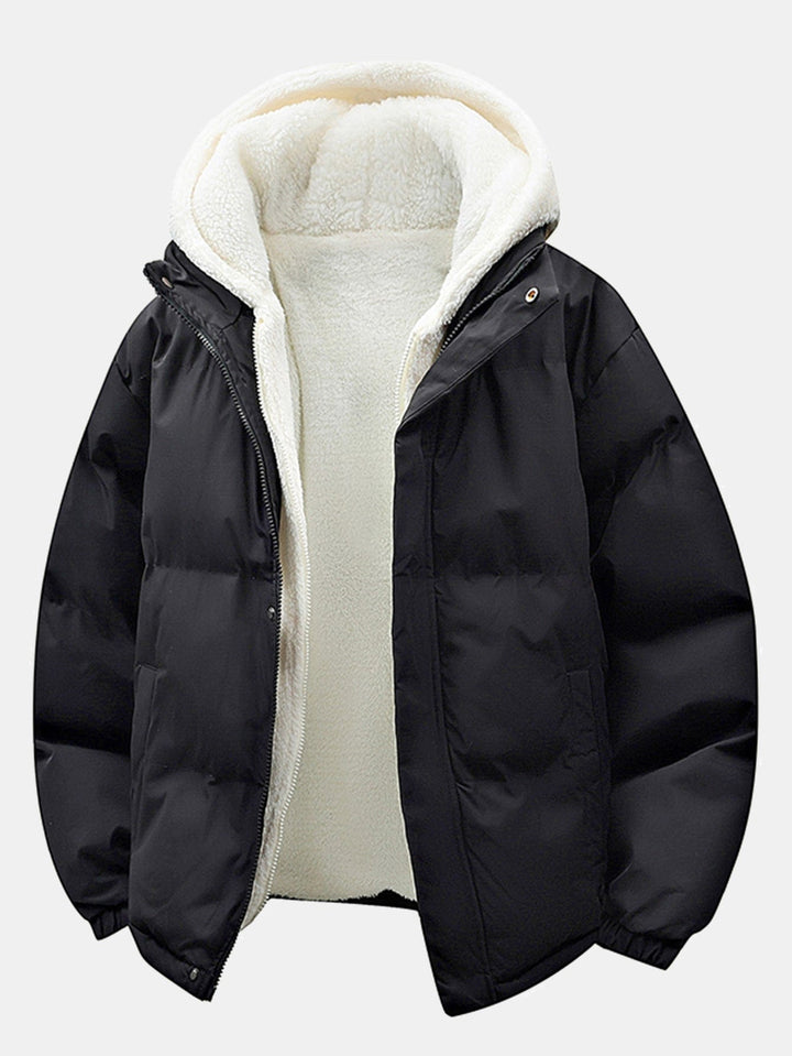 Velira Coats & Jackets juoda / XS 2 In 1 Teddy Kapota Pūkinė Striukė