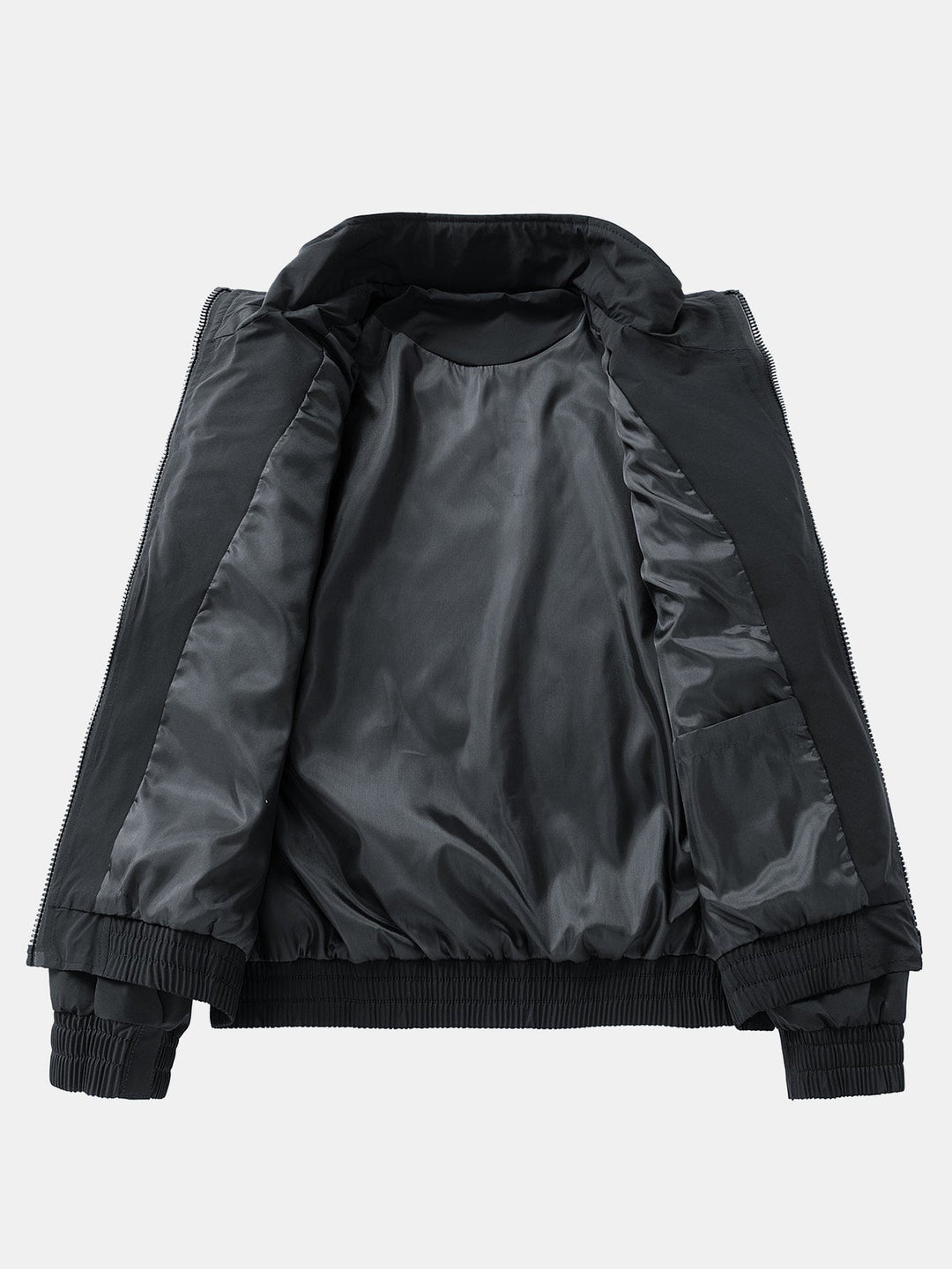 Velira Coats & Jackets Laisvalaikio Siuvinėta Lenktinė Striukė
