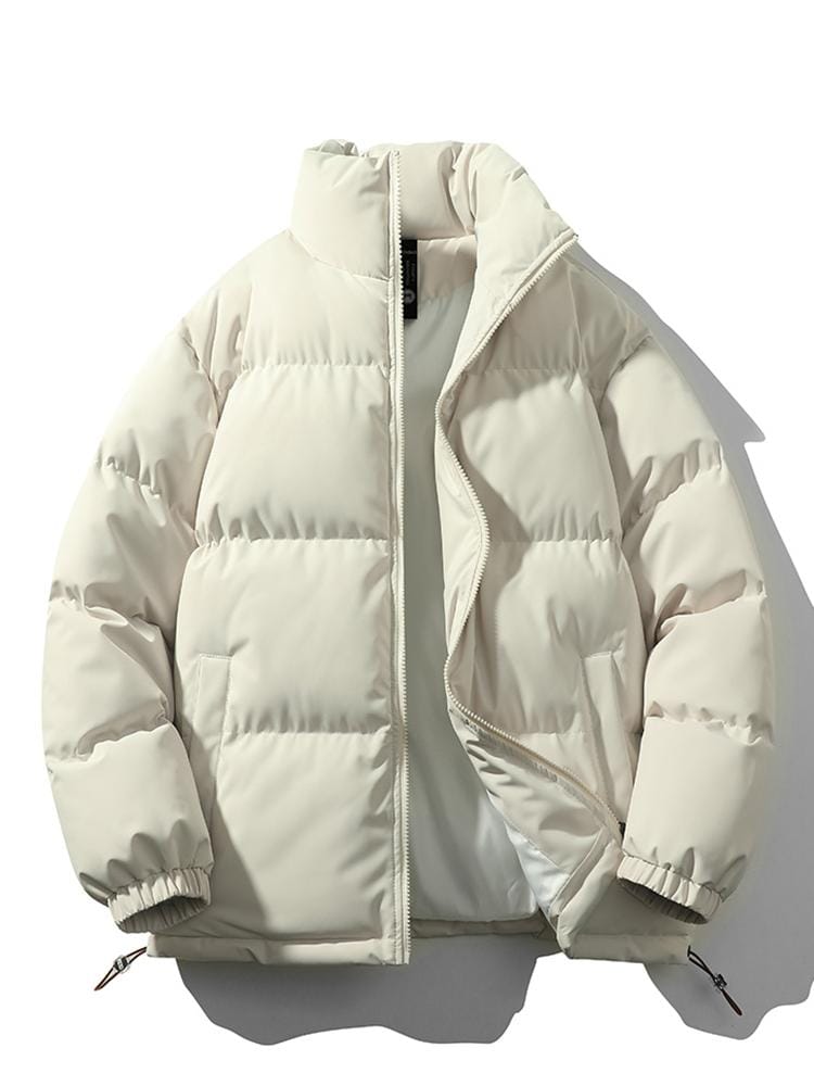 Velira Coats & Jackets smėlinė / S Funnel Neck Puffer Coat