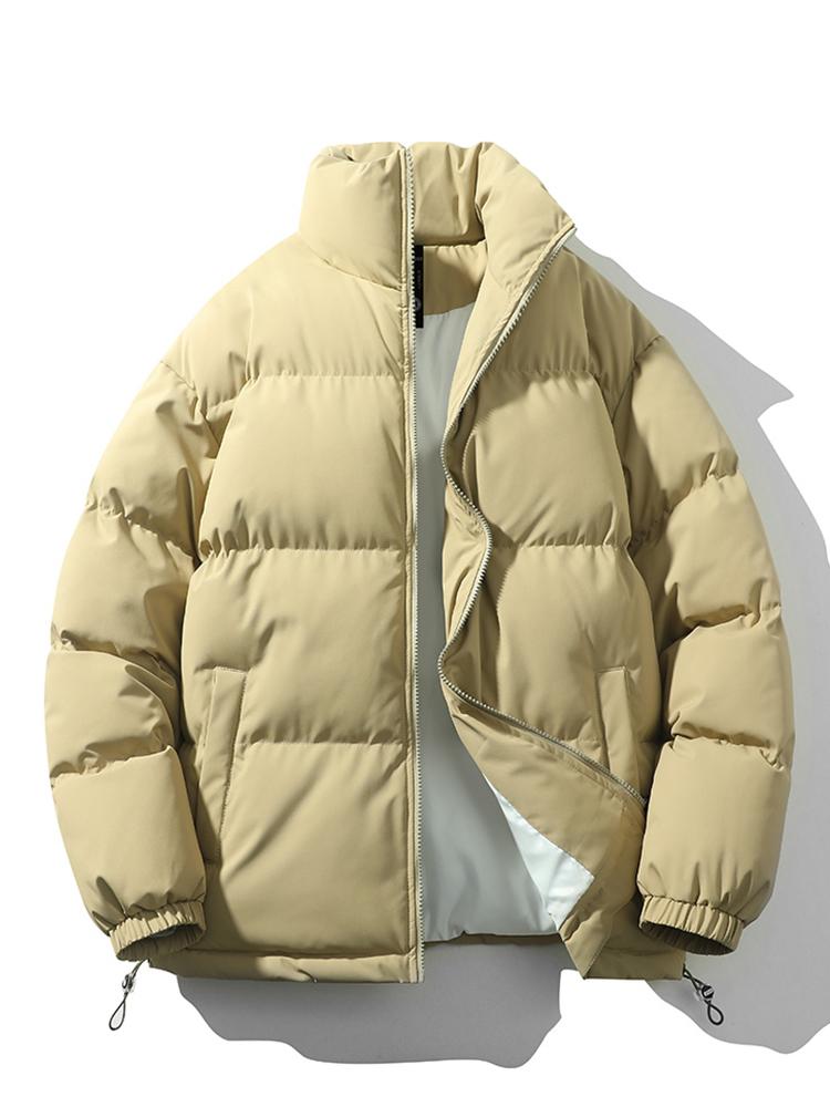 Velira Coats & Jackets šviesiai ruda / S Funnel Neck Puffer Coat