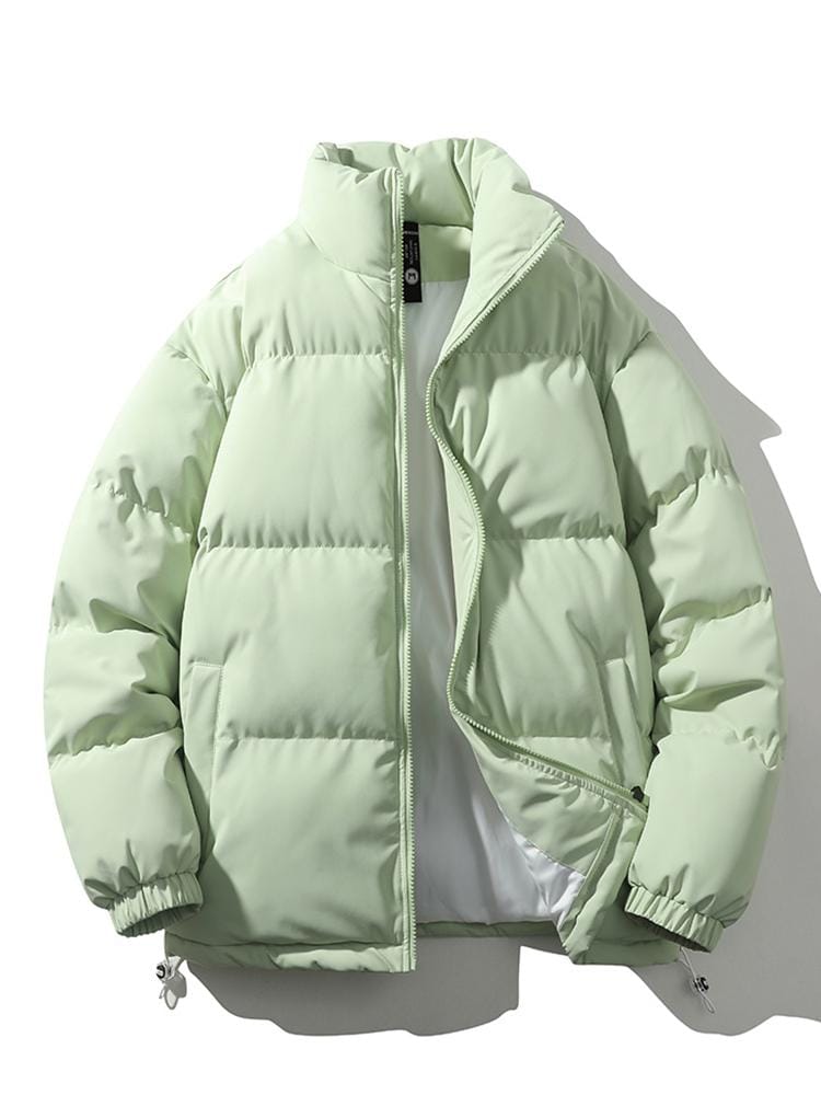 Velira Coats & Jackets šviesiai žalia / S Funnel Neck Puffer Coat
