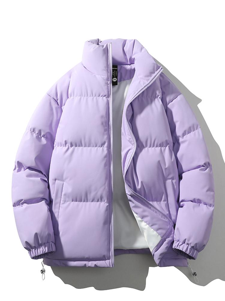 Velira Coats & Jackets violetinė / S Funnel Neck Puffer Coat