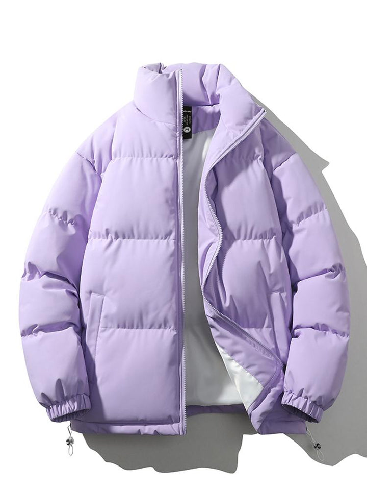 Velira Coats & Jackets violetinė / S Funnel Neck Puffer Coat