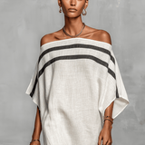Velira DRESSES Minimalistinis lininis maxi suknelė