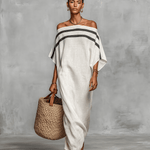 Velira DRESSES Minimalistinis lininis maxi suknelė
