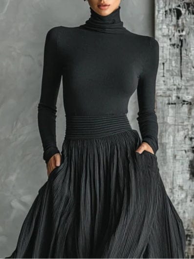 Velira Eva™ | Elegantiškas komplektas su plisuota sijonu