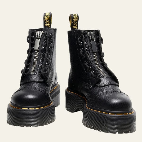 Velira Footwear Women Kamen Zip-Front Platform Batas