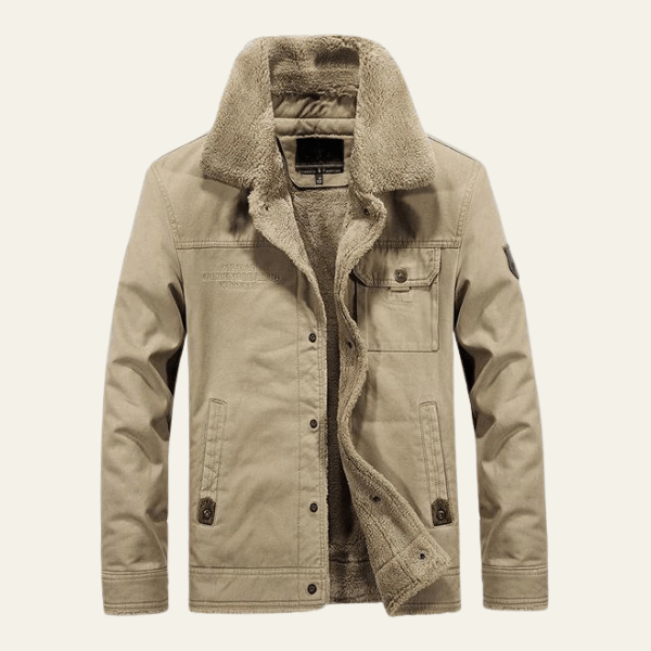 Velira Jackets & Overcoats Bežinė / M Grifino pamušalu naudotojų striukė