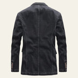 Velira Jackets & Overcoats Hudson Plaunamas Džinsinis Švarkas