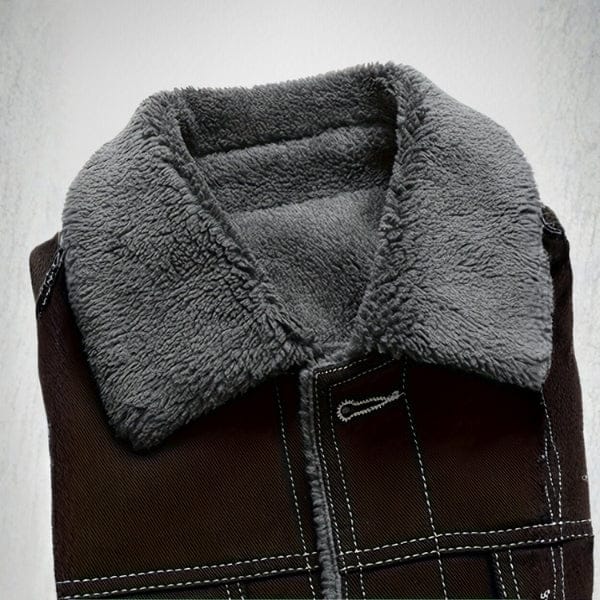 Velira Jackets & Overcoats Monrealo džinsinis šerpos švarkas