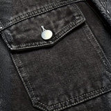 Velira Jackets & Overcoats Monrealo džinsinis šerpos švarkas