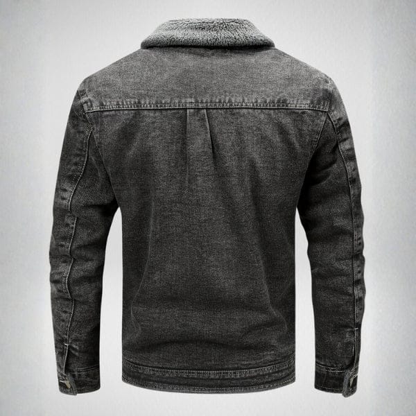 Velira Jackets & Overcoats Monrealo džinsinis šerpos švarkas