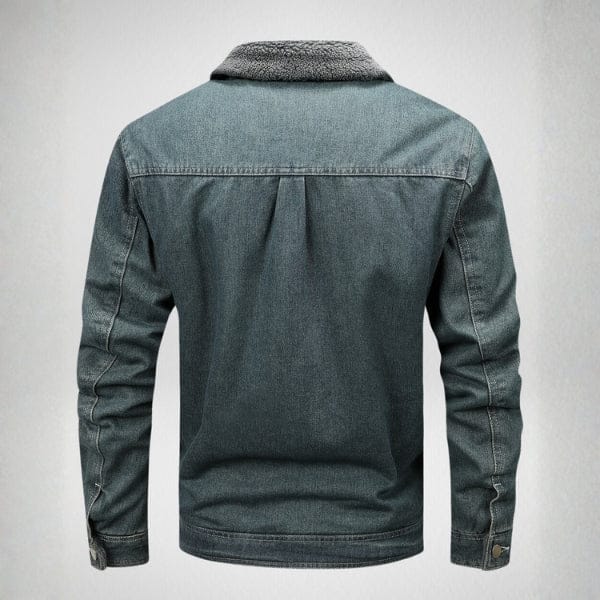 Velira Jackets & Overcoats Monrealo džinsinis šerpos švarkas