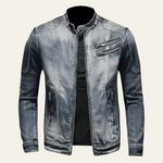 Velira Jackets & Overcoats Pilka / XS Marseilio džinsinis švarkas