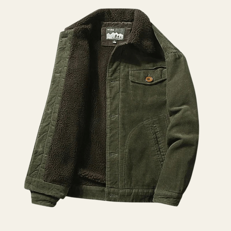 Velira Jackets & Overcoats Žalia / XS Verona Kordūrinė Žiemos Striukė