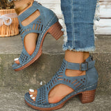Velira Mėlyna / 5 (36EU) Elena - Ergonomiški sandalai