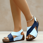 Velira Mėlyna ir Balta (Beveik išparduota) / 5 (36EU) Celia - Ergonomiški sandalai