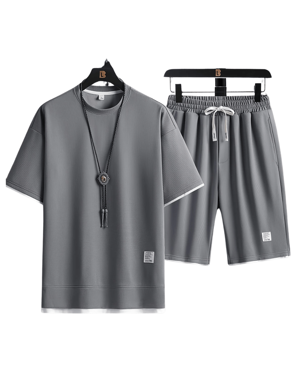 Velira Men's Apparel Elegantiškas Megztinis Poilsio Komplektas