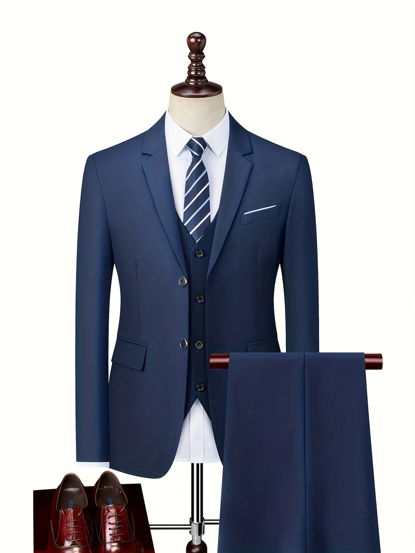 Velira Men Suits Elegantiškas Vyrų Kostiumas