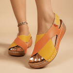 Velira Oranžinė / 5 (36EU) Celia - Ergonomiški sandalai