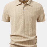 Velira Polo bežinė / S Geometrinis Džakardo Polo