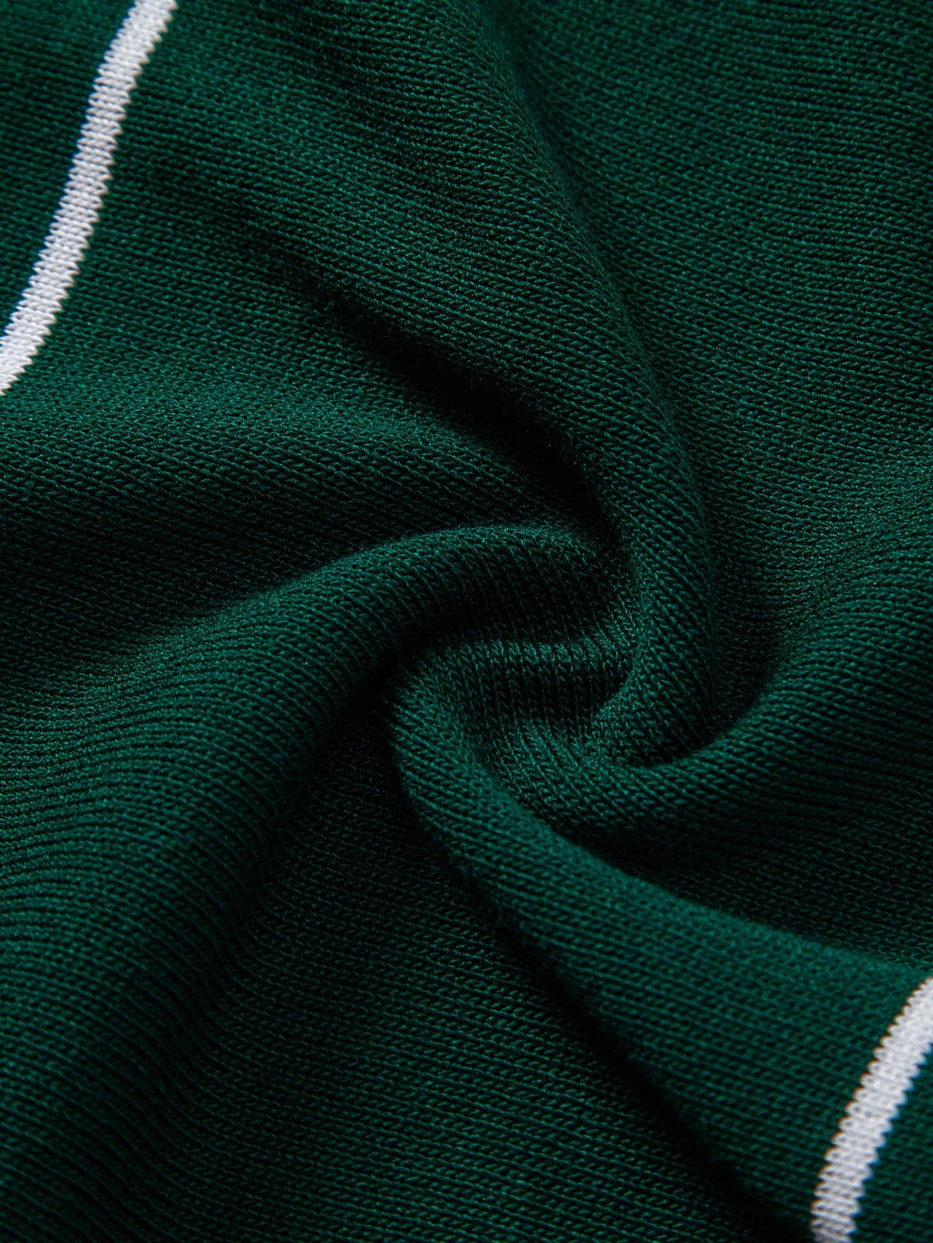 Velira Polo Dryžuota Zip Up Megzta Polo Marškinėliai