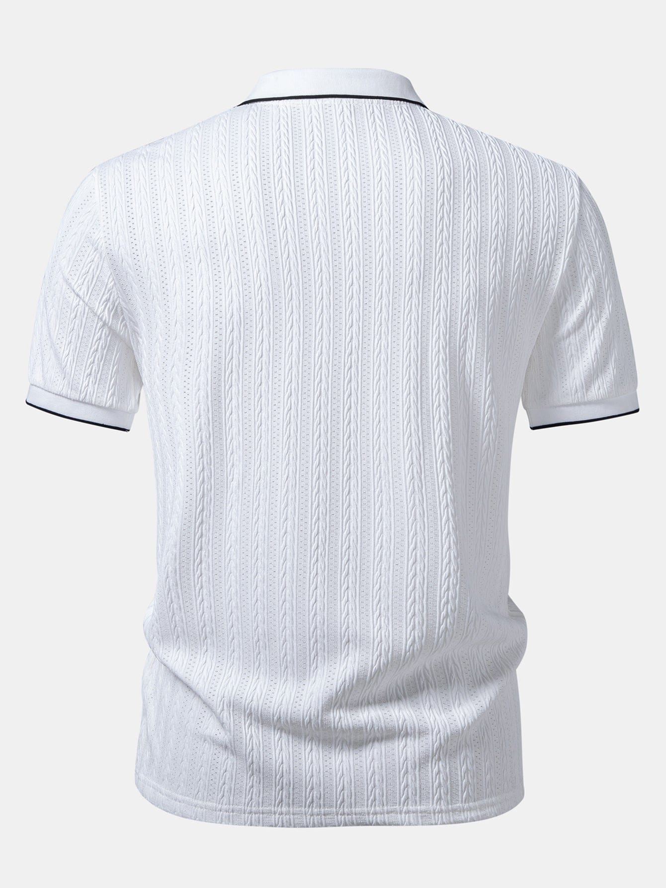 Velira Polo Geometrinis Džakardo Džonis Apykaklės Polo