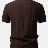 Velira Polo Geometrinis Džakardo Polo