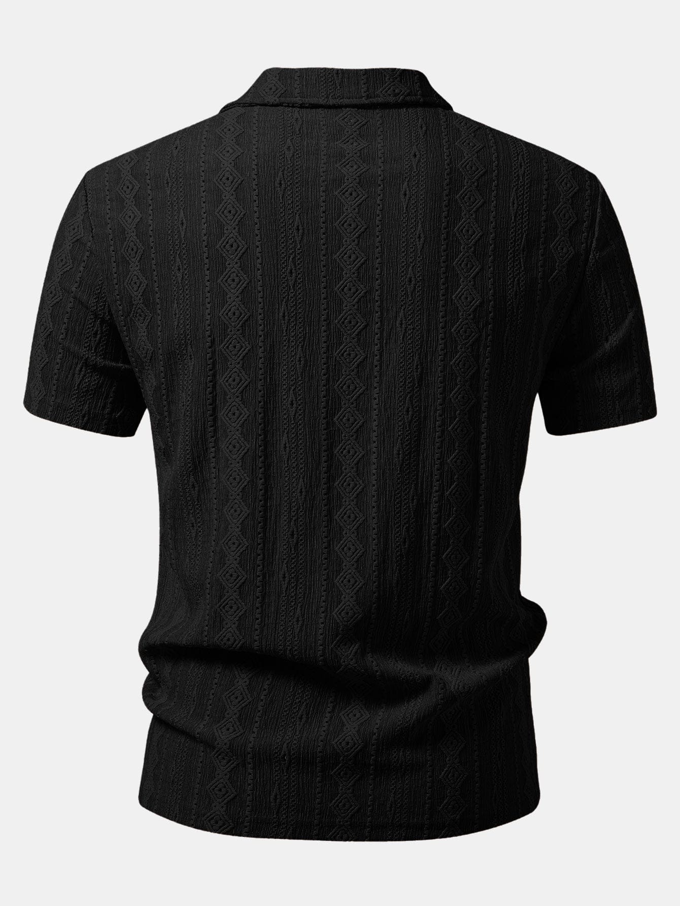 Velira Polo Geometrinis Džakardo Polo