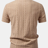 Velira Polo Geometrinis Džakardo Polo