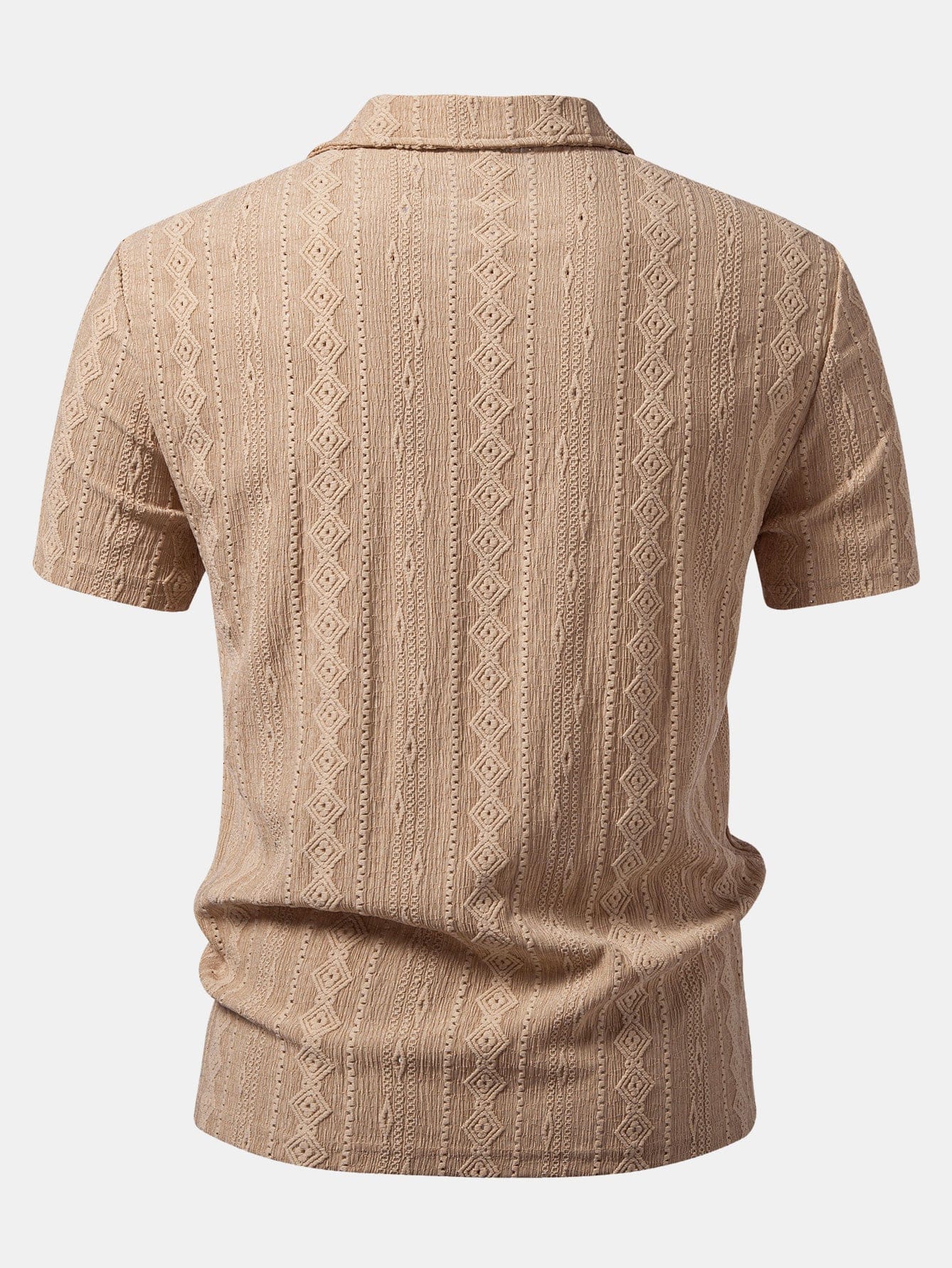 Velira Polo Geometrinis Džakardo Polo