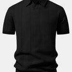 Velira Polo juoda / XS Banga Johnny Apykaklės Megztas Polo