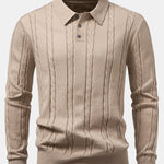Velira Polo tan / XS Ilgomis Rankovėmis Sukurtas Polo Marškinėliai